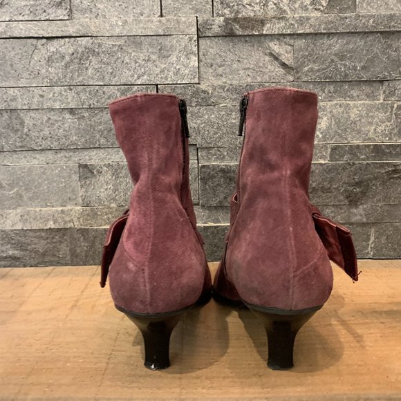 Roberto Vianni Suede Ankle Boots - Picture 3 of 8